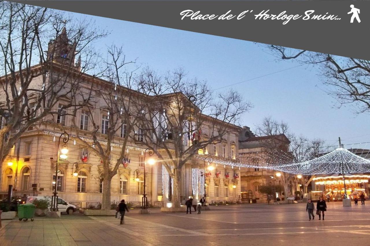 Le Chapeau Rouge Au Coeur Du Centre Historique Avignon Bagian luar foto